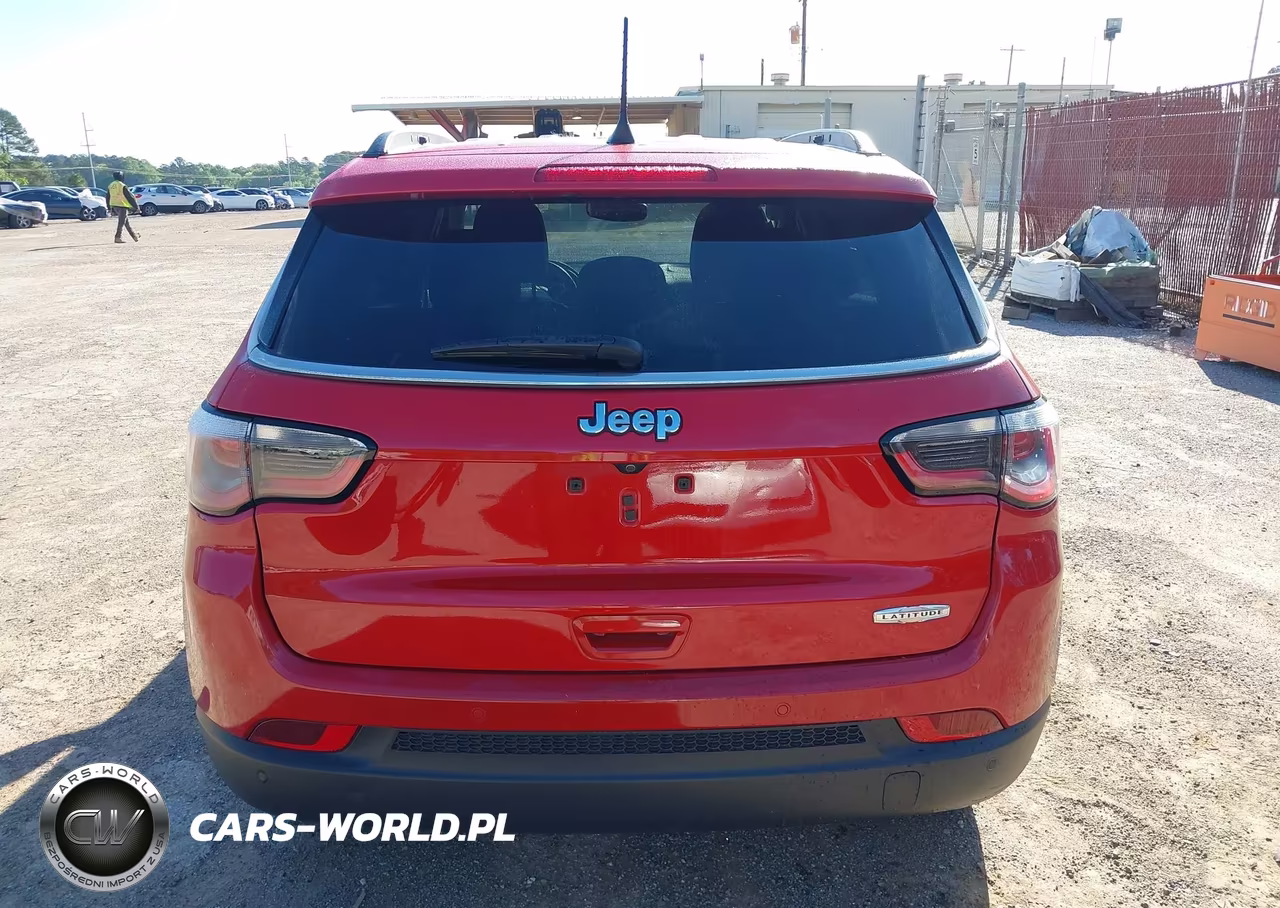 2019 Jeep Compass Latitude Fwd VIN:3C4NJCBB5KT736666 - 17