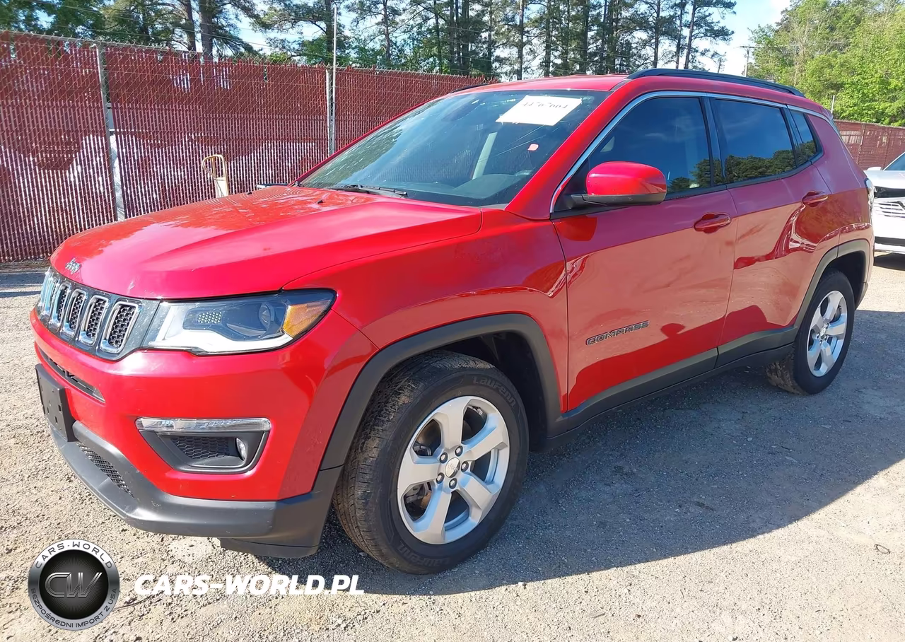 2019 Jeep Compass Latitude Fwd VIN:3C4NJCBB5KT736666 - 2