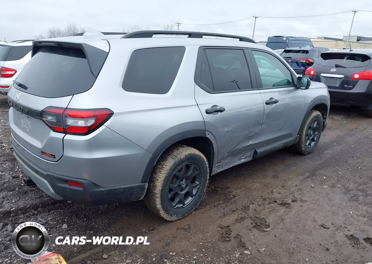2025 Honda Pilot Trailsport VIN:5FNYG1H64SB127934 - 4