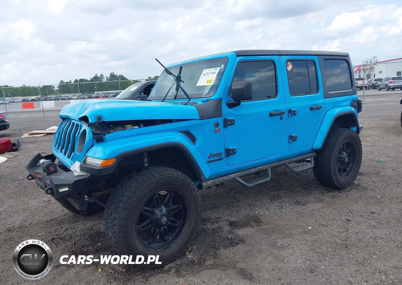 2021 Jeep Wrangler Unlimited 80Th Anniversary 4X4 VIN:1C4HJXDG2MW636924 - 2