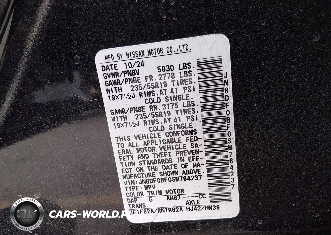 2025 Nissan Ariya Evolve+ VIN:JN8DF0BF0SM764237 - 9