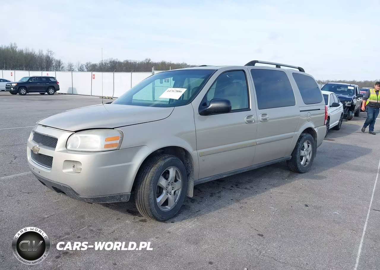 2007 Chevrolet Uplander Lt VIN:1GNDV331X7D194961 - 2