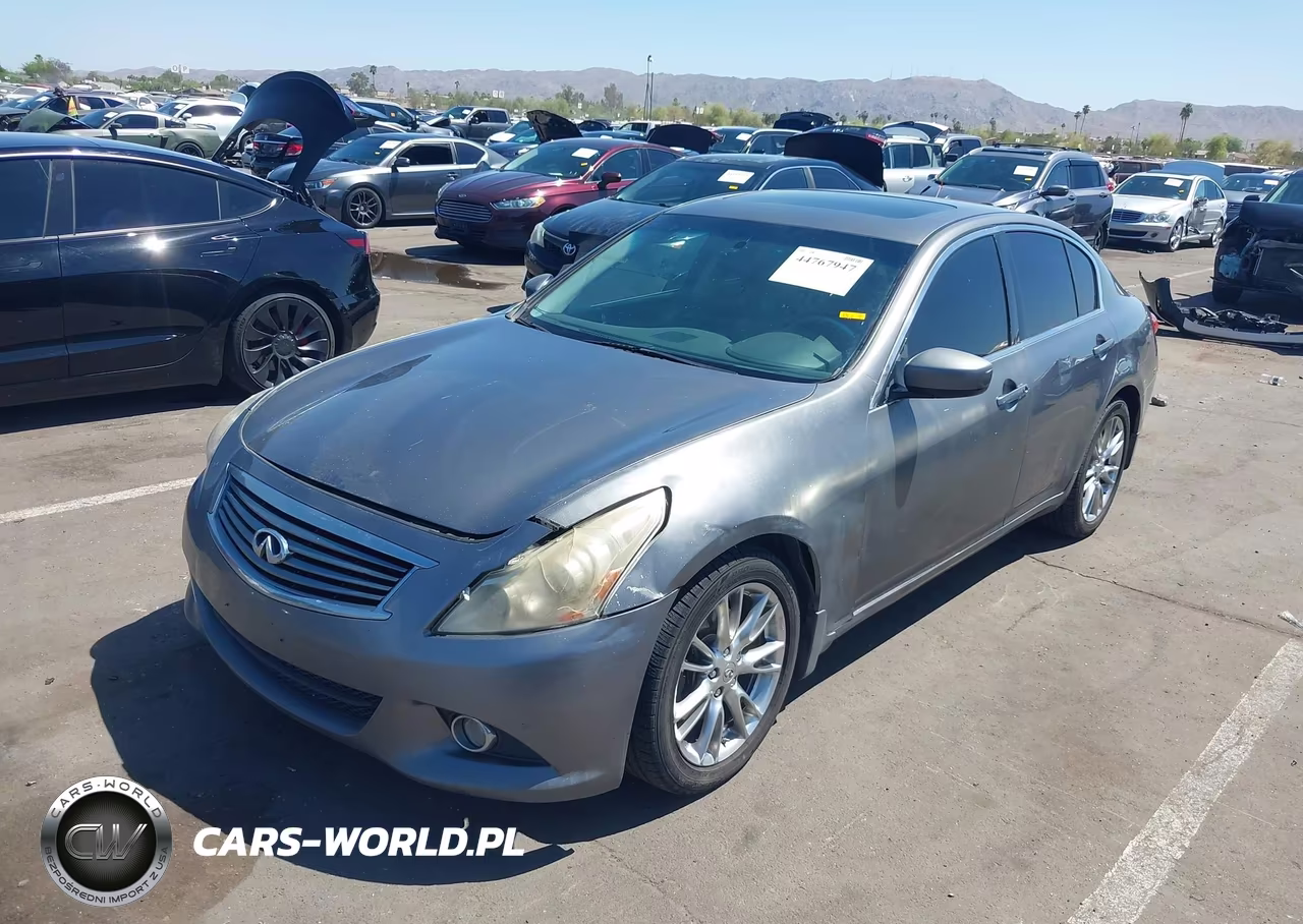 2012 Infiniti G37X VIN:JN1CV6AR0CM677306 - 2