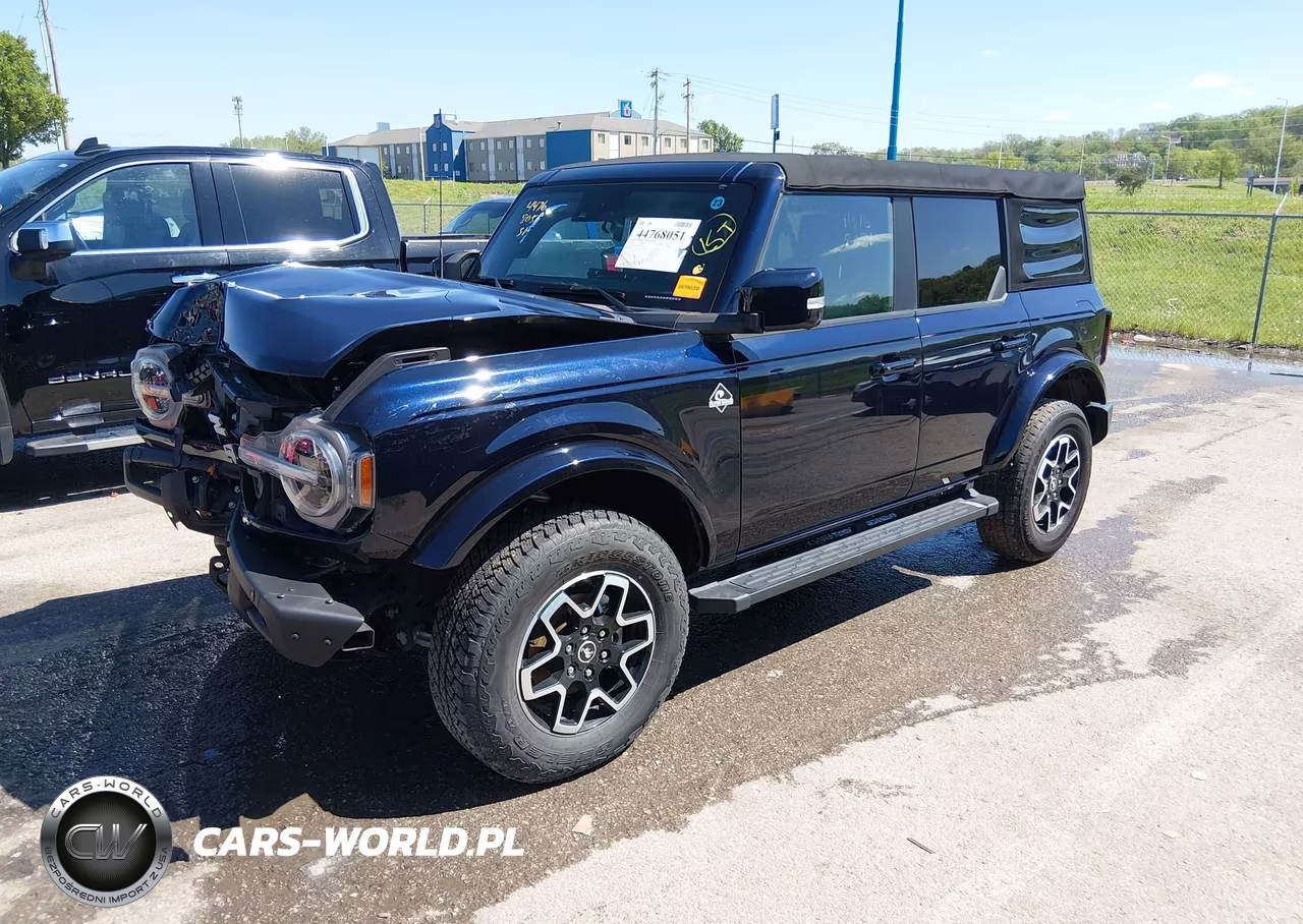 2021 Ford Bronco Outer Banks VIN:1FMEE5BP3MLA79940 - 2