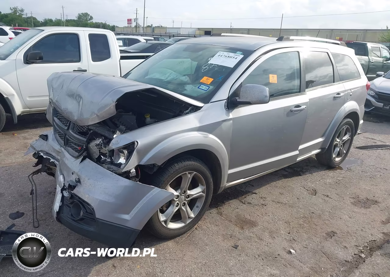 2017 Dodge Journey Crossroad VIN:3C4PDCGB3HT638253 - 2