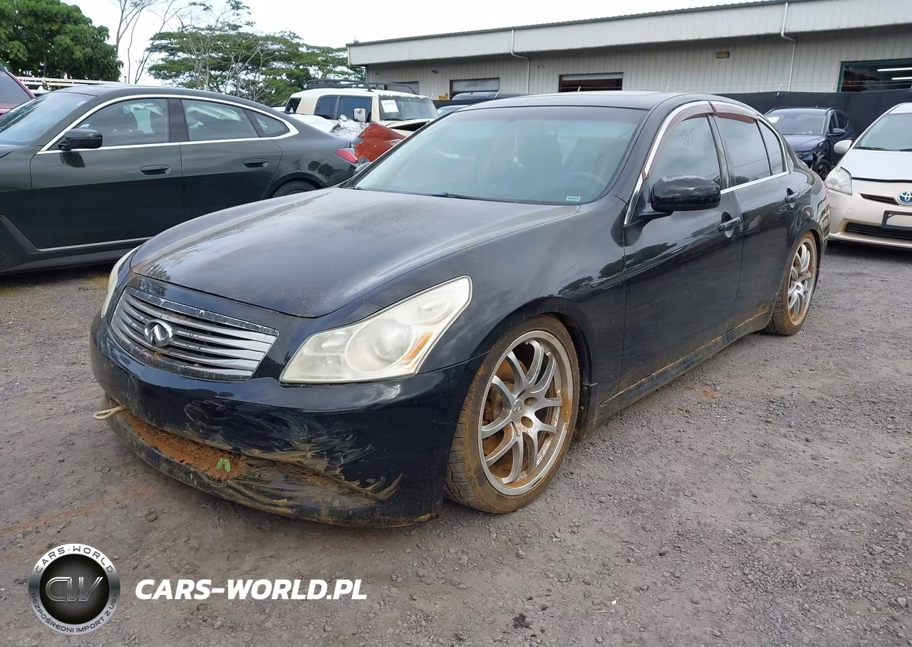 2007 Infiniti G35 Sport W-6-Speed Manual VIN:JNKBV61E87M709915 - 2