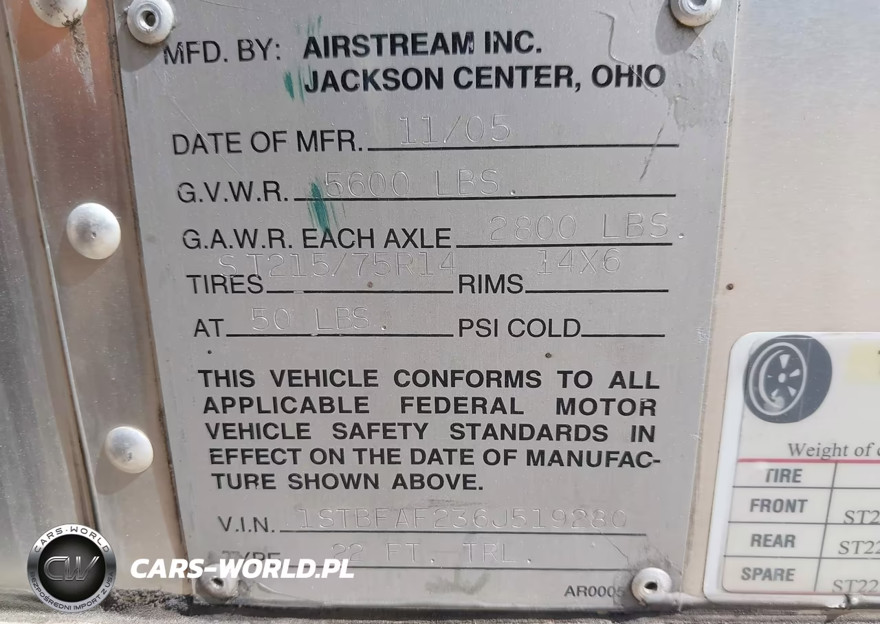 2006 Airstream International 22 Ccd VIN:1STBFAF236J519280 - 9