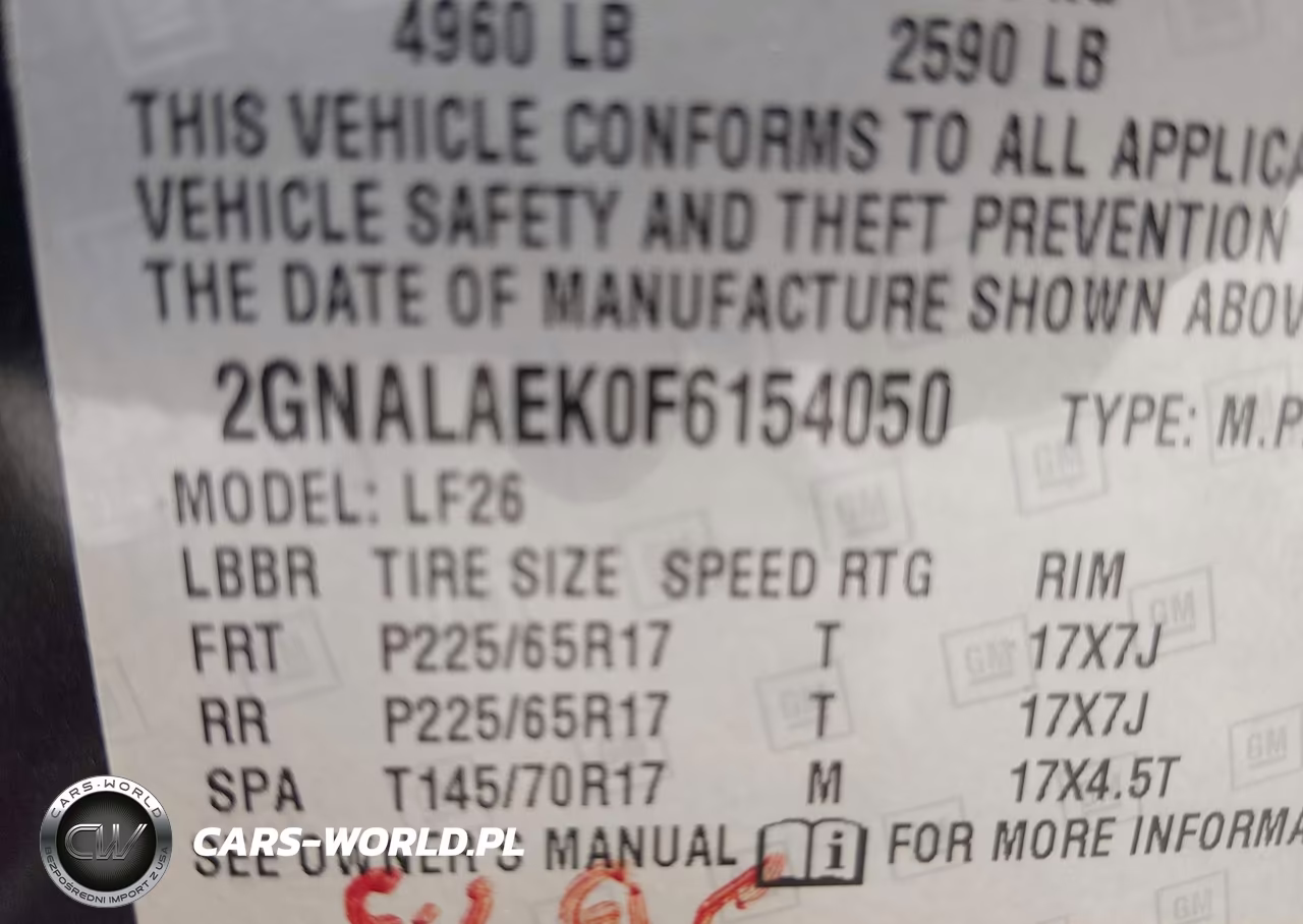 2015 Chevrolet Equinox Ls VIN:2GNALAEK0F6154050 - 9