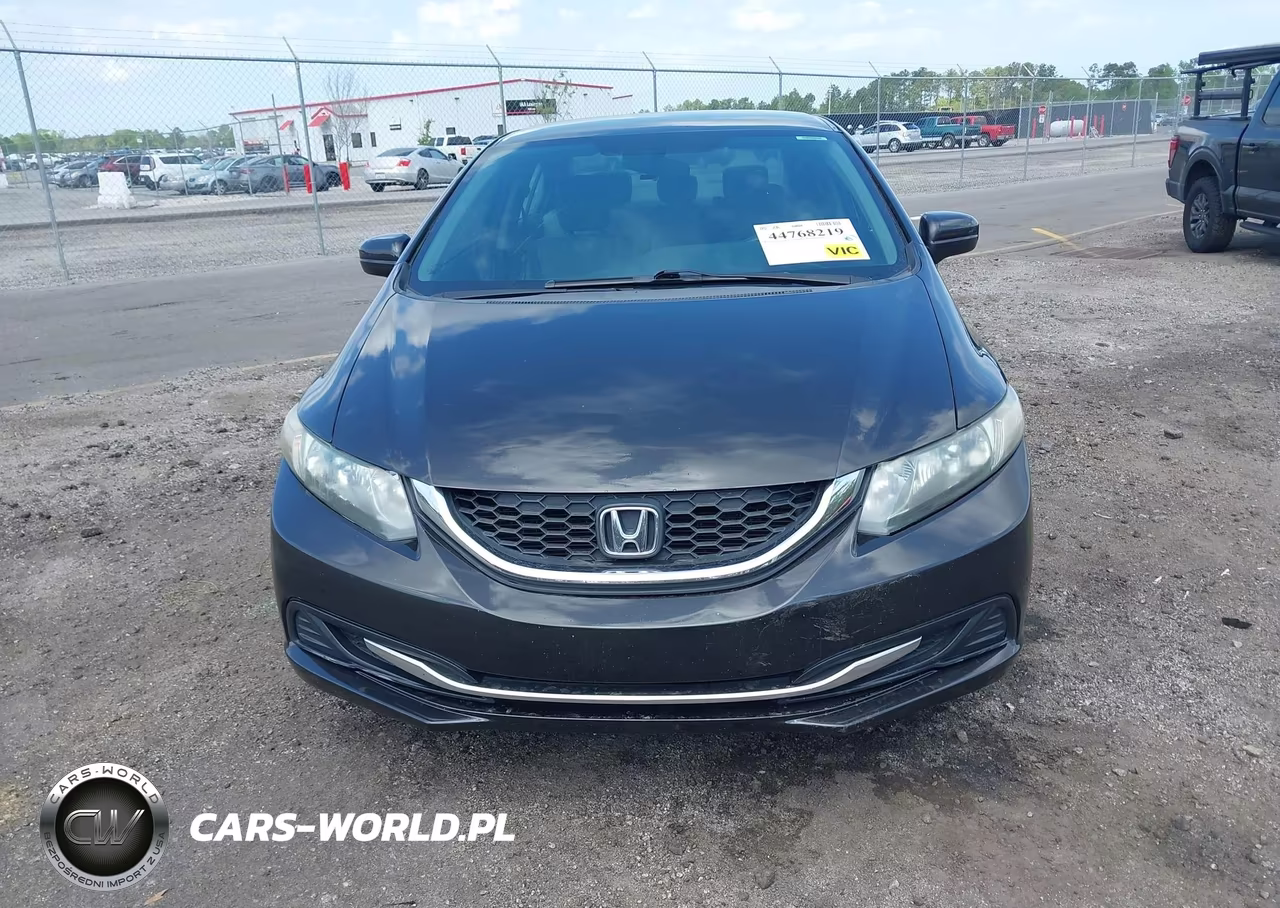 2014 Honda Civic Lx VIN:19XFB2F54EE030796 - 13