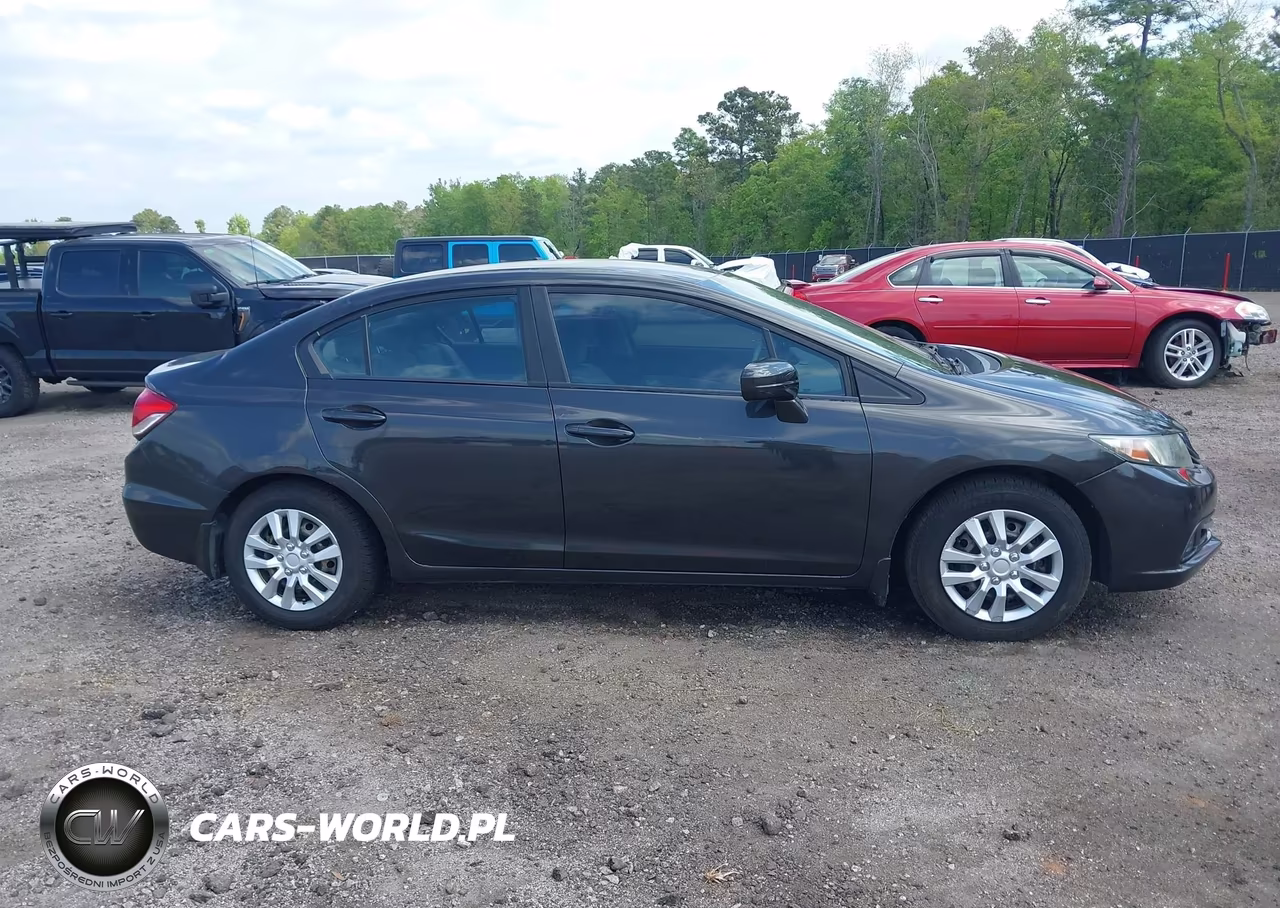 2014 Honda Civic Lx VIN:19XFB2F54EE030796 - 14