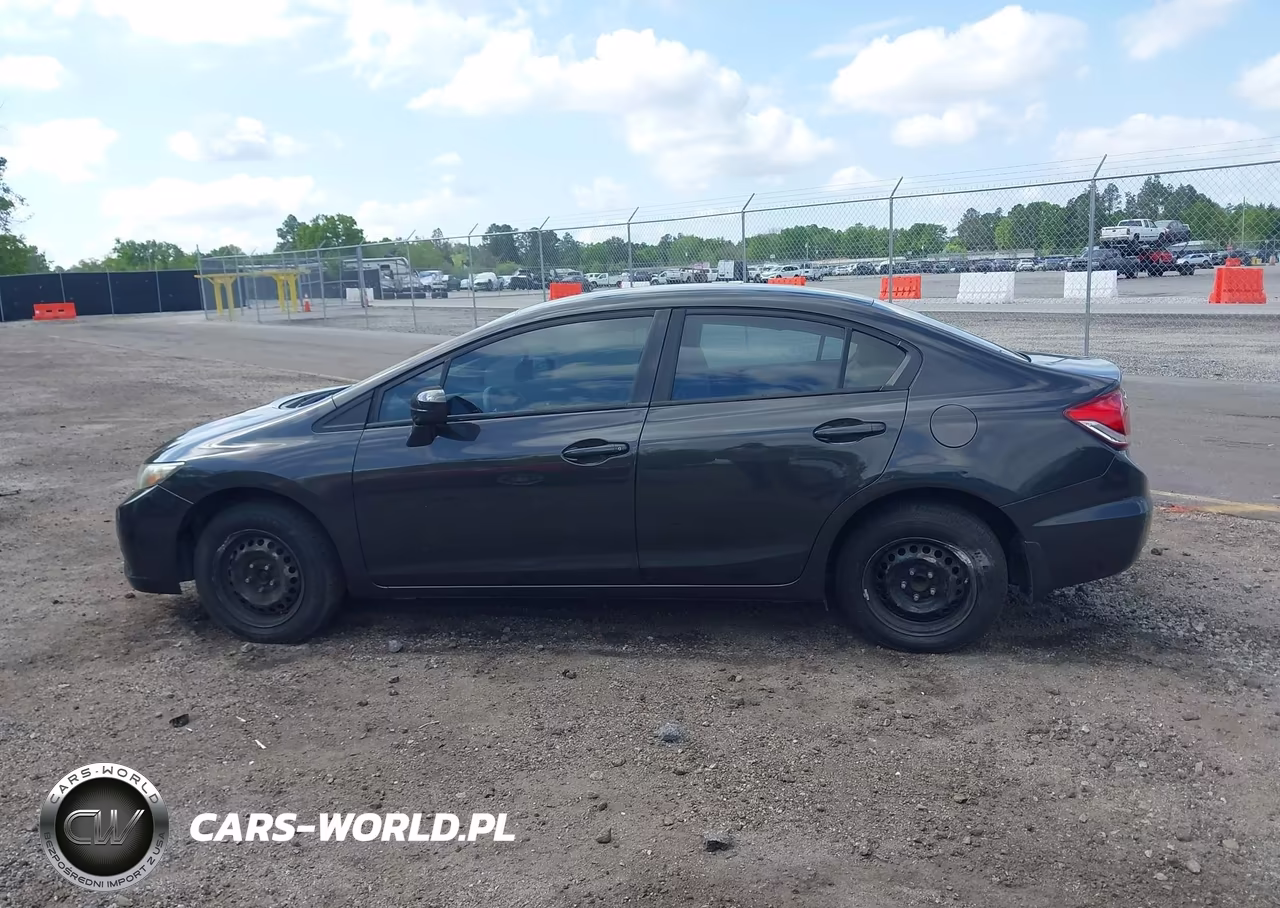 2014 Honda Civic Lx VIN:19XFB2F54EE030796 - 15