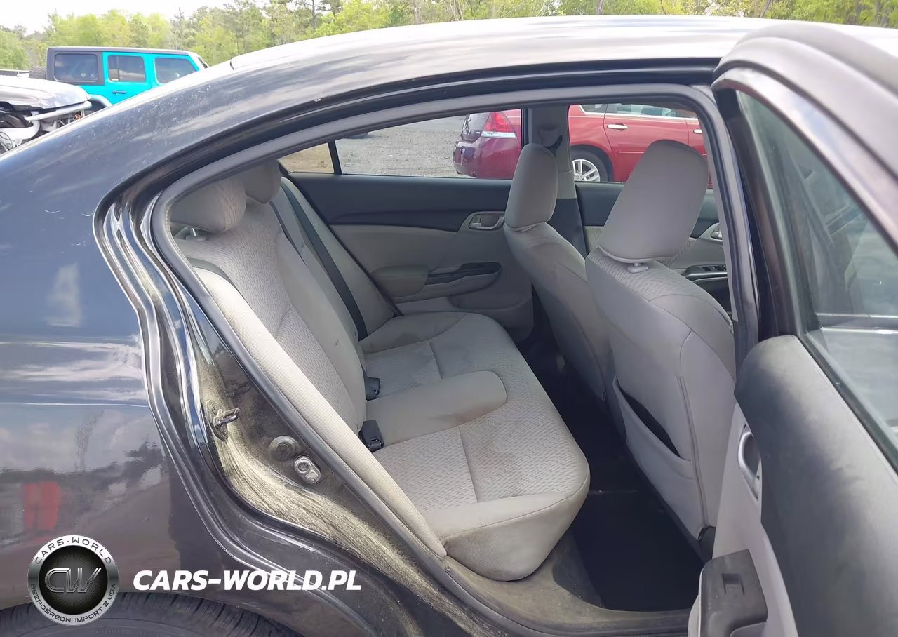 2014 Honda Civic Lx VIN:19XFB2F54EE030796 - 8