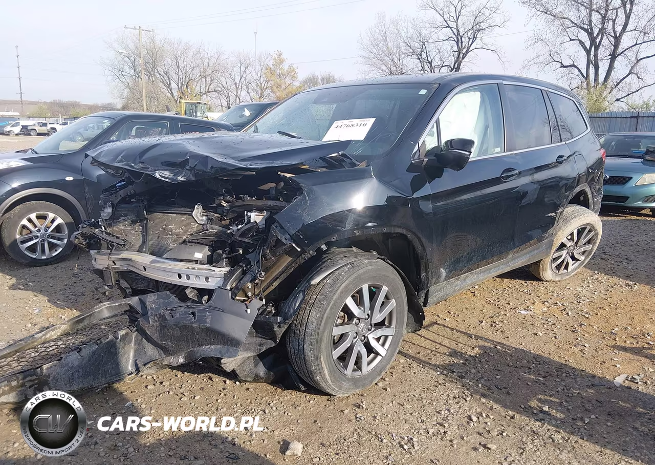 2020 Honda Pilot Ex-L VIN:5FNYF6H59LB033587 - 2
