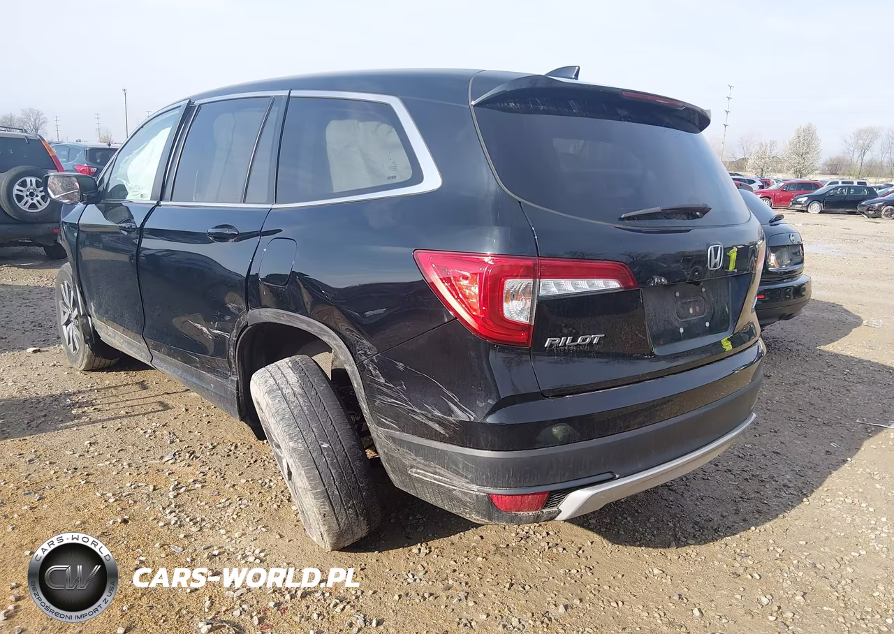 2020 Honda Pilot Ex-L VIN:5FNYF6H59LB033587 - 3
