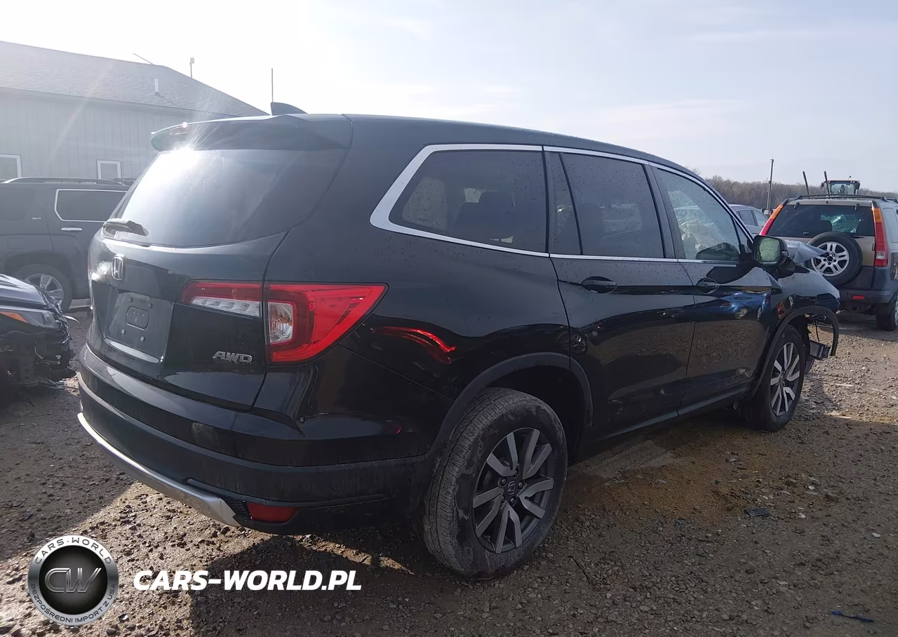 2020 Honda Pilot Ex-L VIN:5FNYF6H59LB033587 - 4