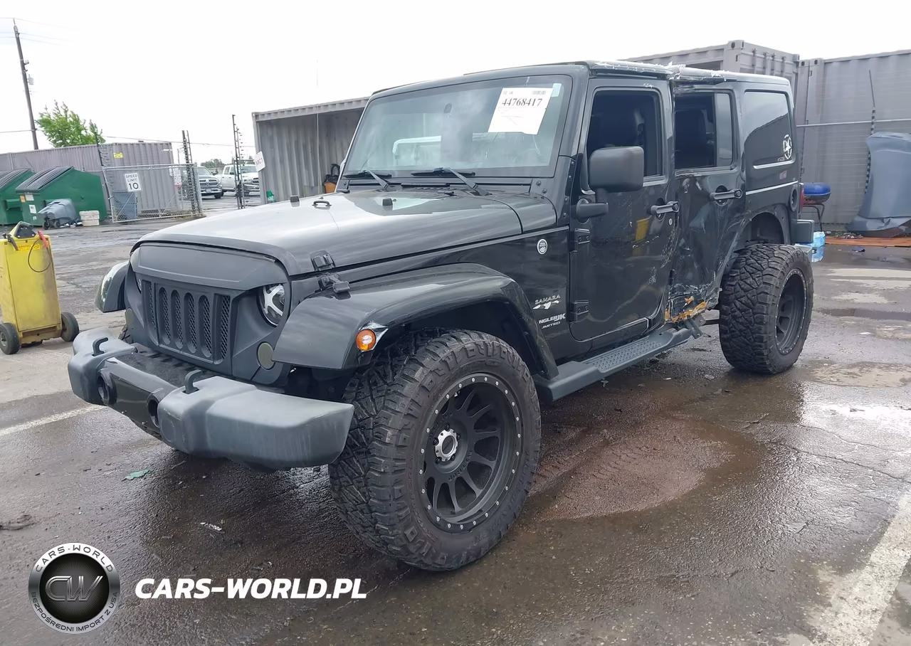 2018 Jeep Wrangler Jk Unlimited Sahara VIN:1C4BJWEG6JL902389 - 2
