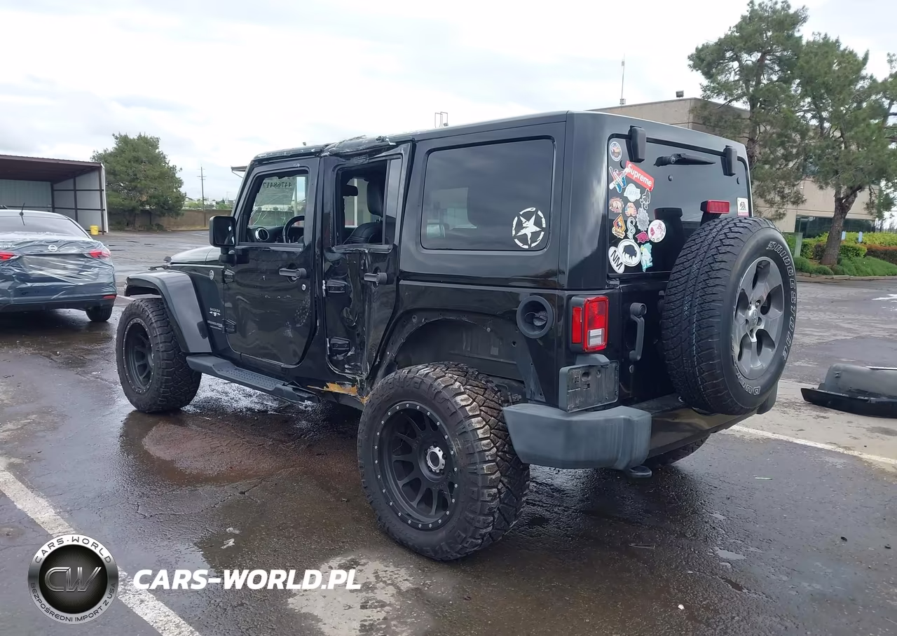 2018 Jeep Wrangler Jk Unlimited Sahara VIN:1C4BJWEG6JL902389 - 3