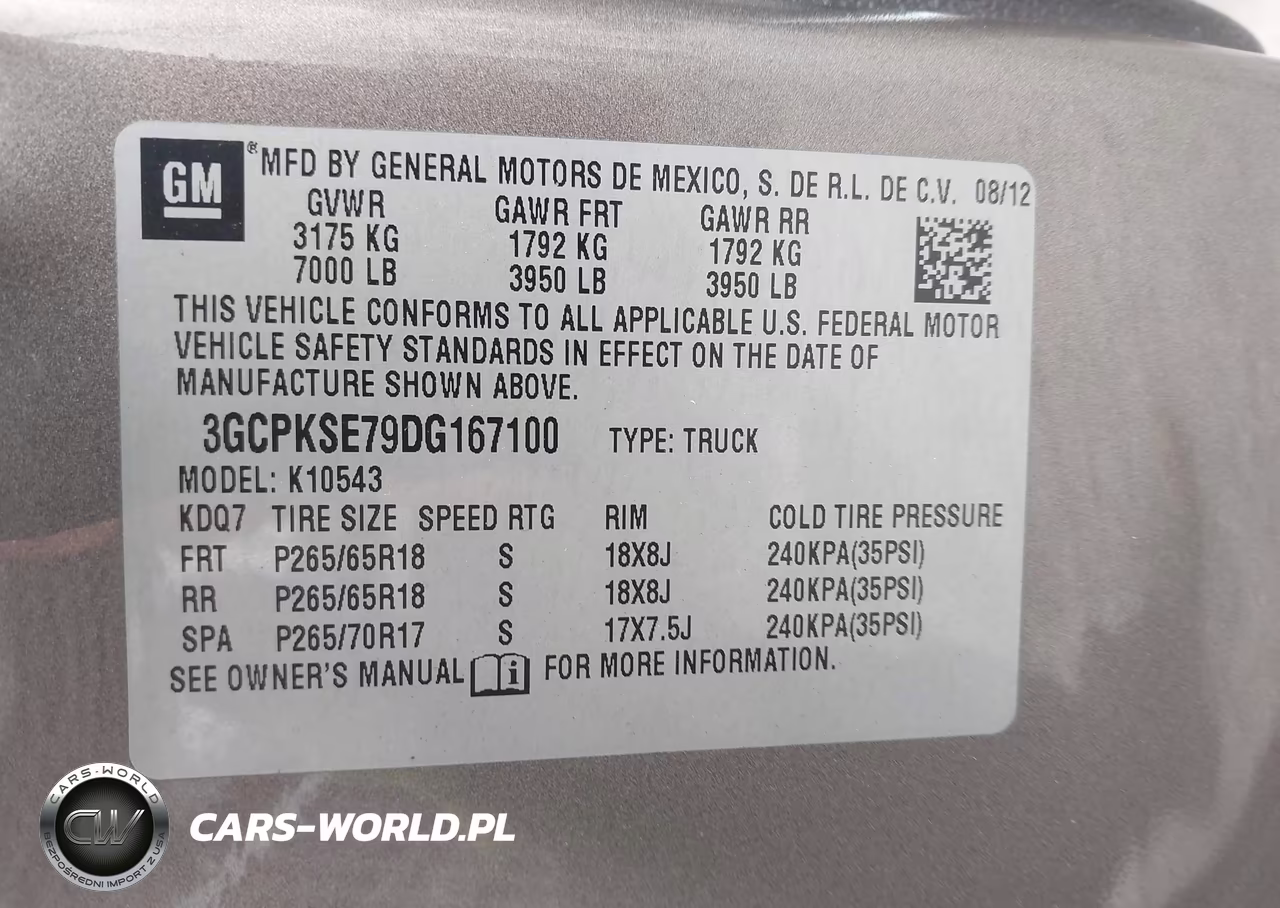 2013 Chevrolet Silverado 1500 Lt VIN:3GCPKSE79DG167100 - 9