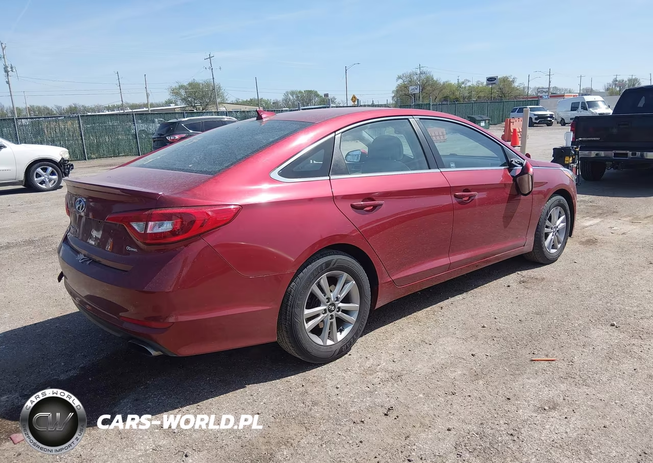 2016 Hyundai Sonata Se VIN:5NPE24AF0GH391514 - 4
