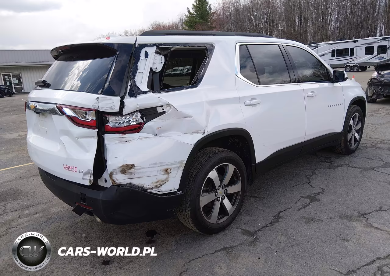 2021 Chevrolet Traverse Awd Lt Leather VIN:1GNEVHKW8MJ208366 - 4
