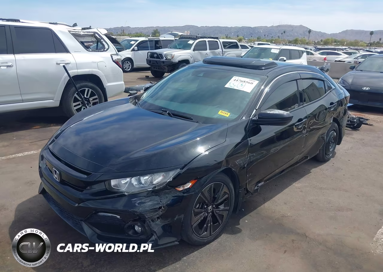 2019 Honda Civic Ex VIN:SHHFK7H61KU215699 - 2