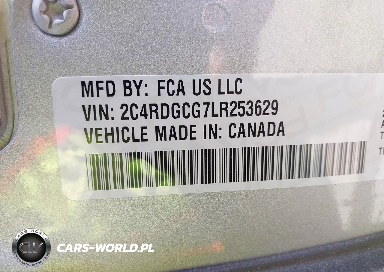 2020 Dodge Grand Caravan Sxt VIN:2C4RDGCG7LR253629 - 9