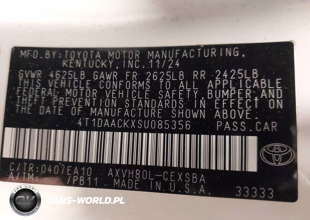 2025 Toyota Camry Se VIN:4T1DAACKXSU085356 - 9