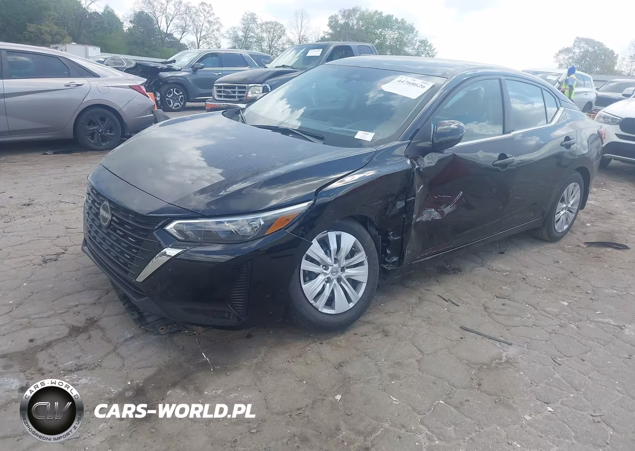 2024 Nissan Sentra S Xtronic Cvt VIN:3N1AB8BV8RY214388 - 2
