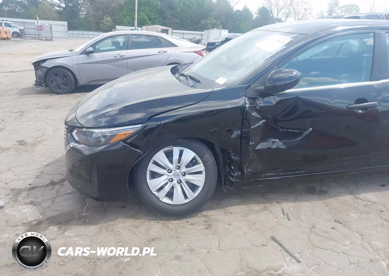 2024 Nissan Sentra S Xtronic Cvt VIN:3N1AB8BV8RY214388 - 6