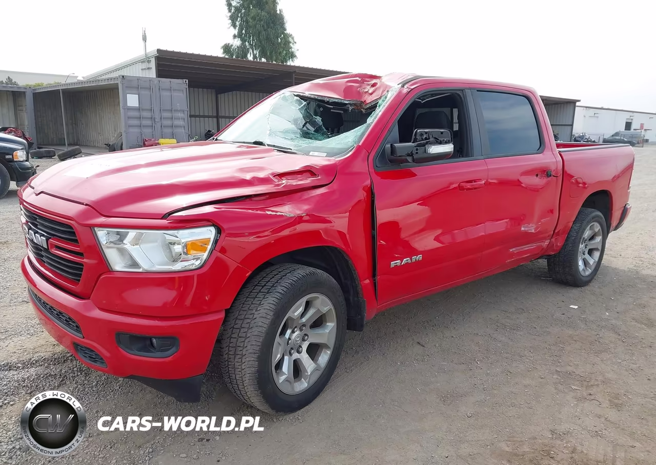 2021 Ram 1500 Big Horn 4X4 5'7 Box VIN:1C6SRFFT8MN789761 - 2