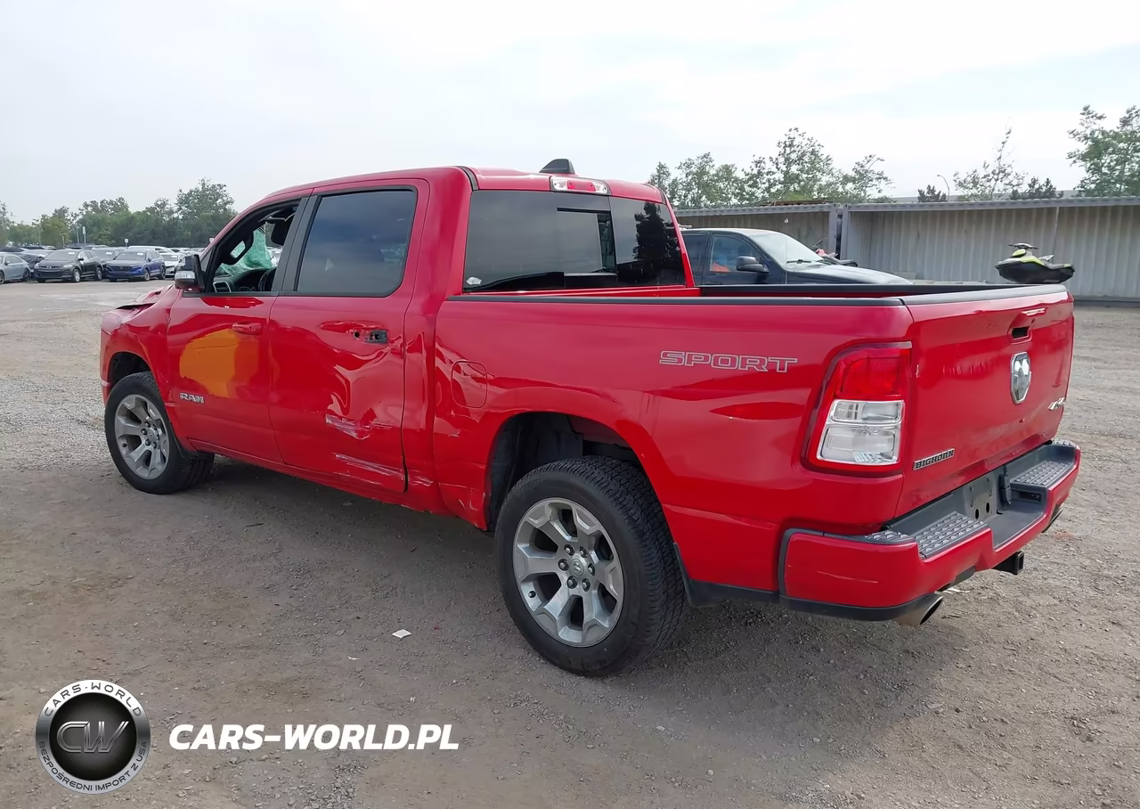 2021 Ram 1500 Big Horn 4X4 5'7 Box VIN:1C6SRFFT8MN789761 - 3