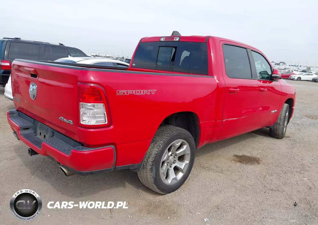 2021 Ram 1500 Big Horn 4X4 5'7 Box VIN:1C6SRFFT8MN789761 - 4