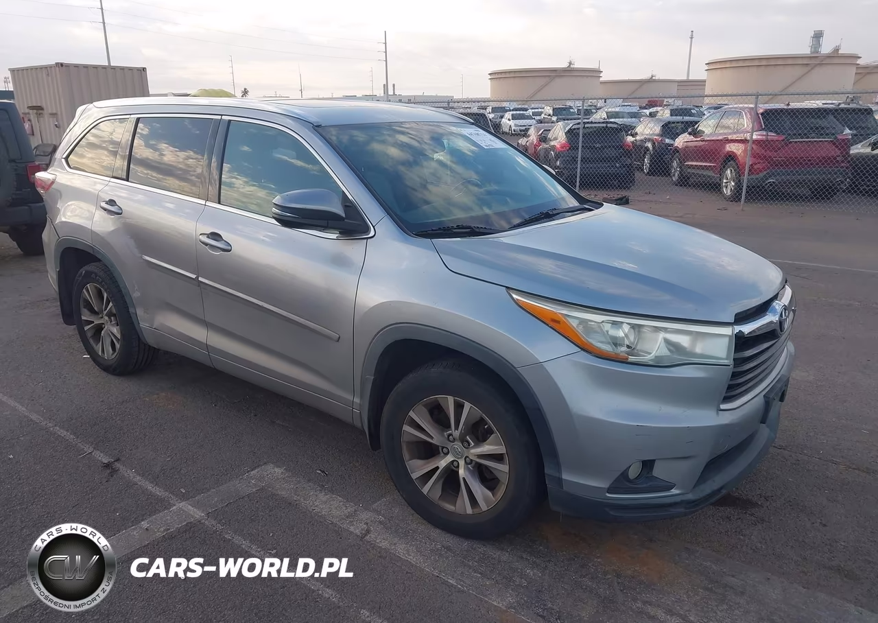 2015 Toyota Highlander Xle V6 – zdjęcie 1 z 18