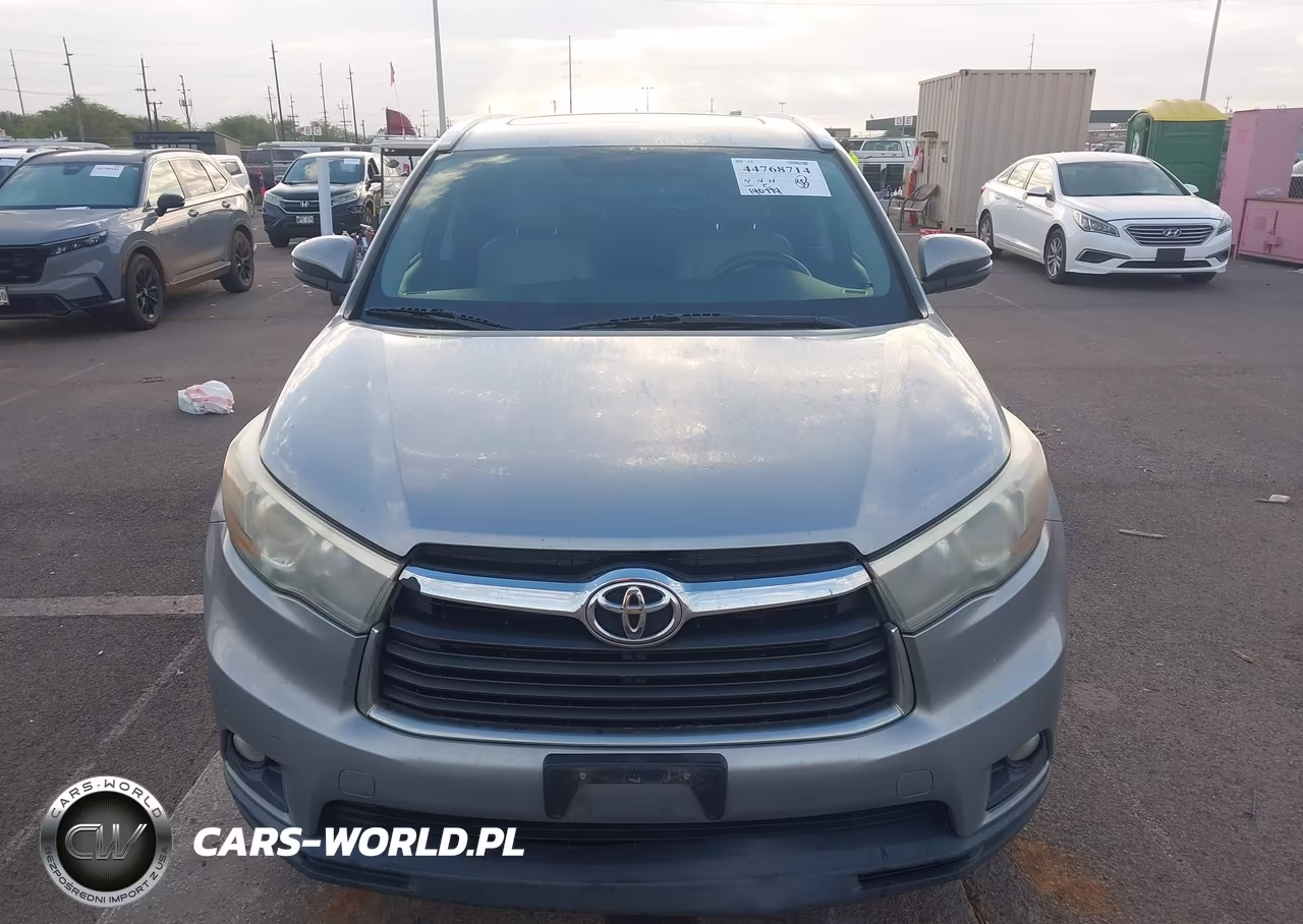 2015 Toyota Highlander Xle V6 VIN:5TDJKRFH0FS186919 - 12