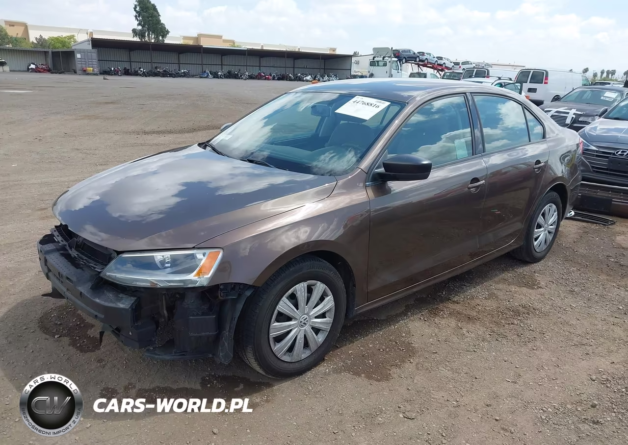 2013 Volkswagen Jetta 2.0L S VIN:3VW2K7AJ1DM273855 - 2
