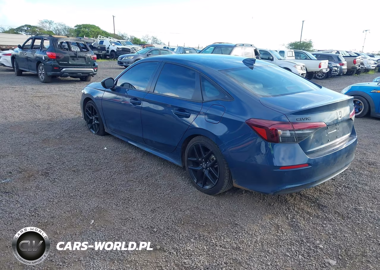 2026 Honda Civic Sport VIN:2HGFE2F56TH503415 - 3