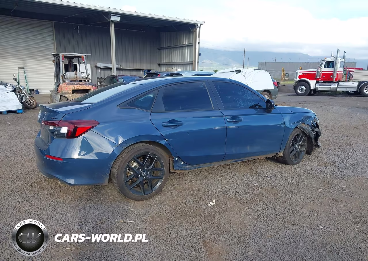 2026 Honda Civic Sport VIN:2HGFE2F56TH503415 - 4