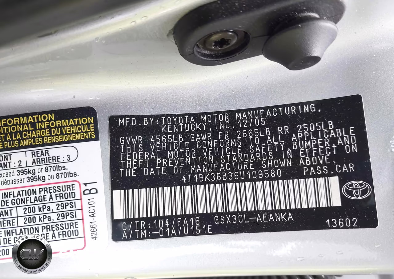2006 Toyota Avalon Xl VIN:4T1BK36B36U109580 - 9
