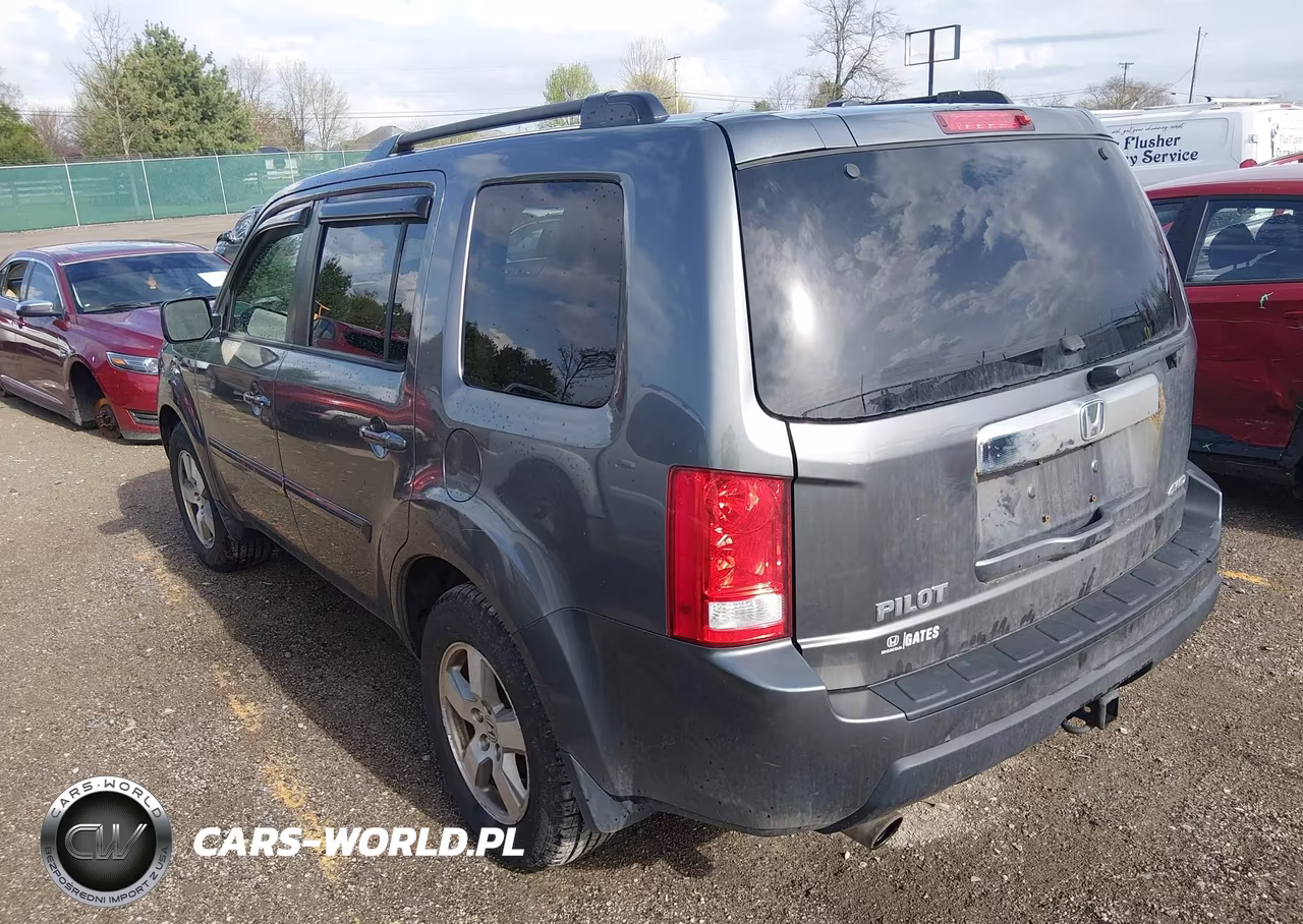 2011 Honda Pilot Ex-L VIN:5FNYF4H58BB044678 - 3