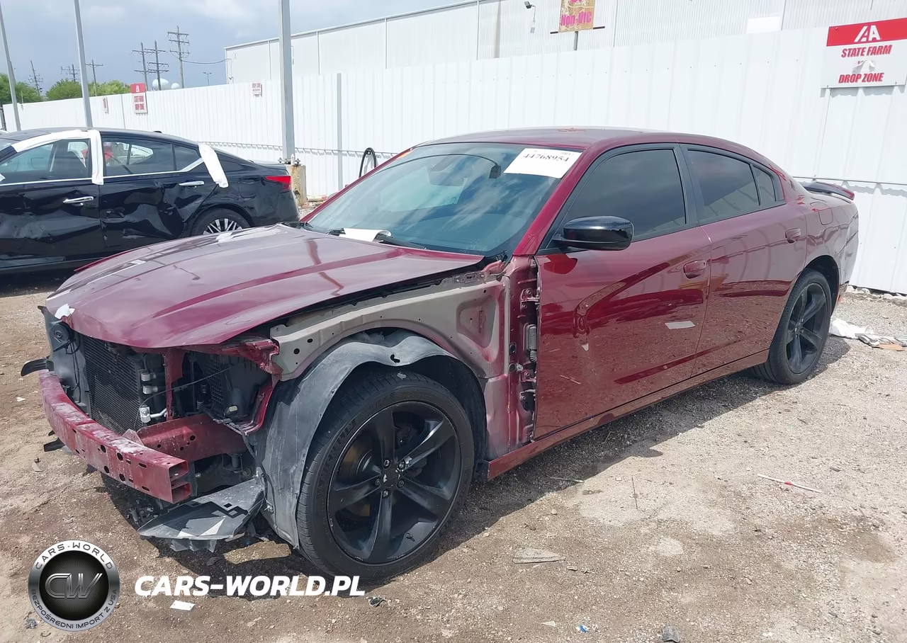 2018 Dodge Charger Sxt Rwd VIN:2C3CDXBG7JH145655 - 2