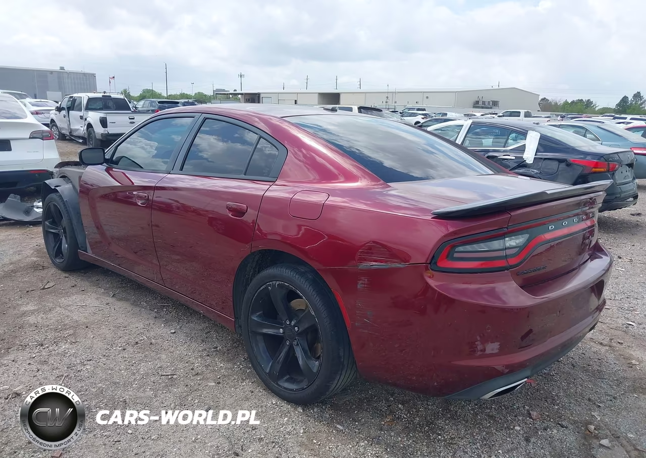 2018 Dodge Charger Sxt Rwd VIN:2C3CDXBG7JH145655 - 3