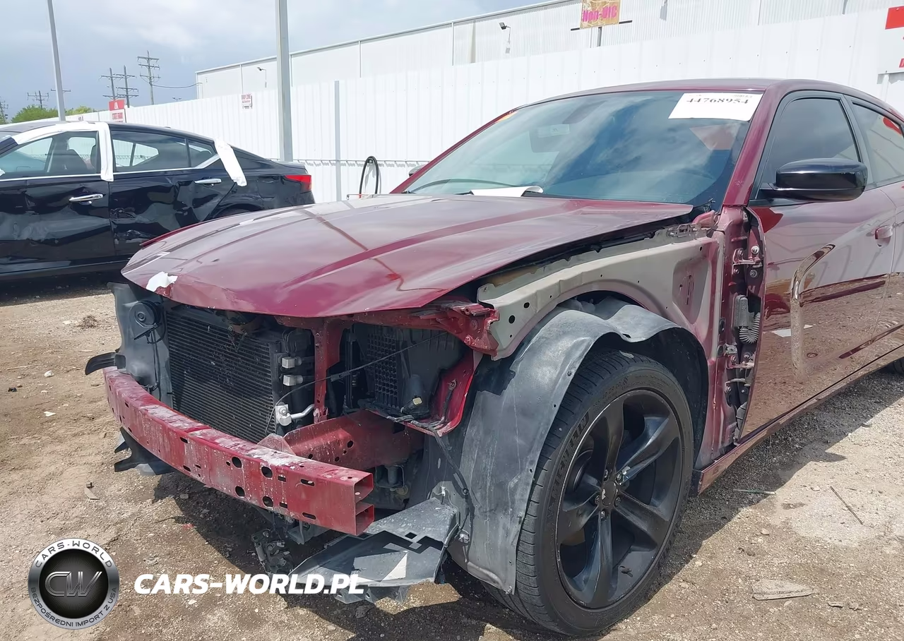 2018 Dodge Charger Sxt Rwd VIN:2C3CDXBG7JH145655 - 6