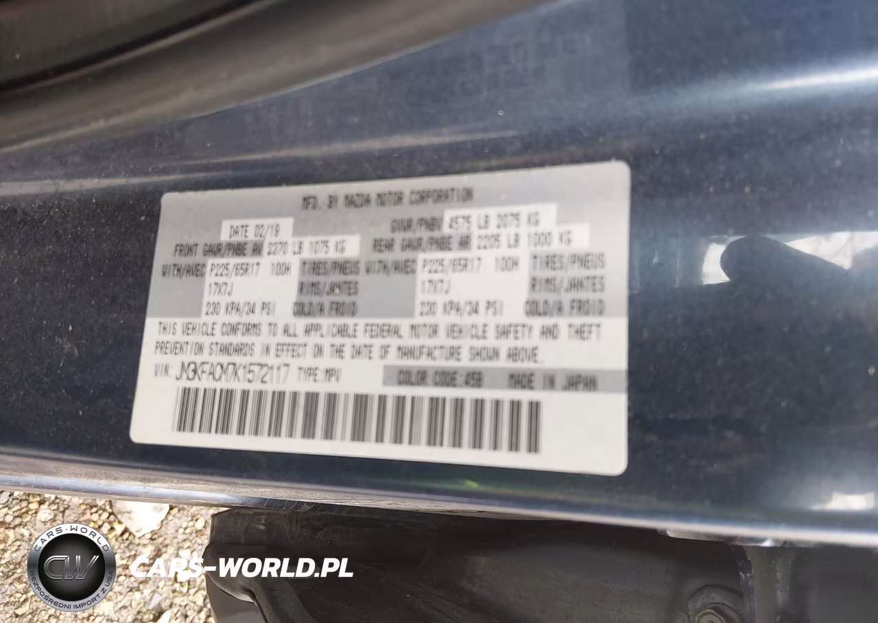 2019 Mazda Cx-5 Touring VIN:JM3KFACM7K1572117 - 9