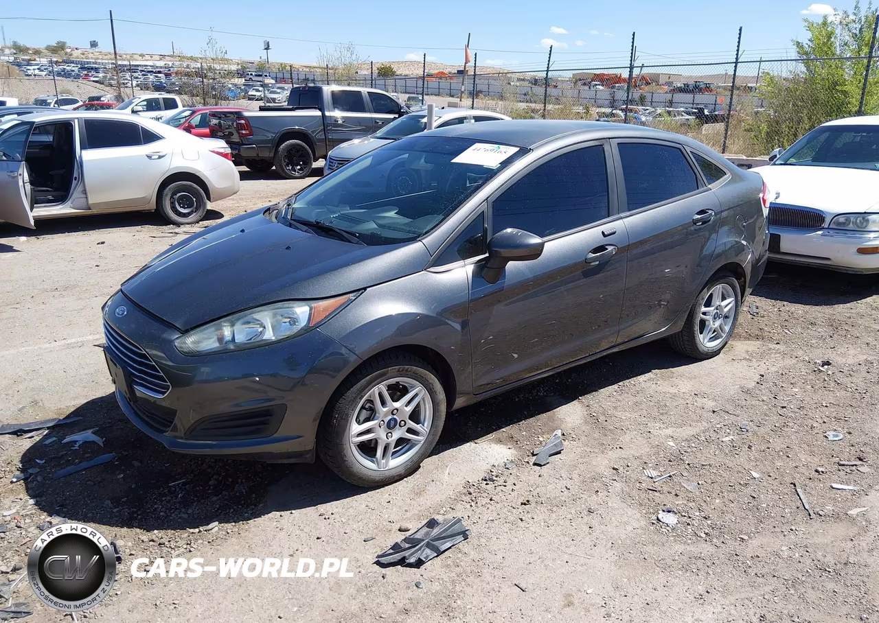 2019 Ford Fiesta Se VIN:3FADP4BJXKM132490 - 2