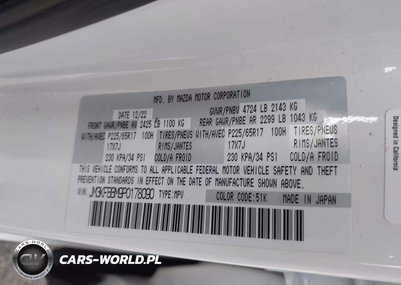 2023 Mazda Cx-5 2.5 S Select VIN:JM3KFBBM9P0178090 - 9