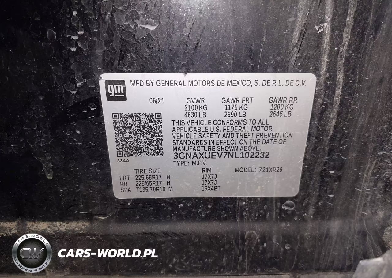 2022 Chevrolet Equinox Awd Lt VIN:3GNAXUEV7NL102232 - 9