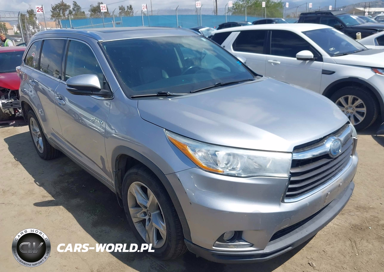 2016 Toyota Highlander Hybrid Limited Platinum V6