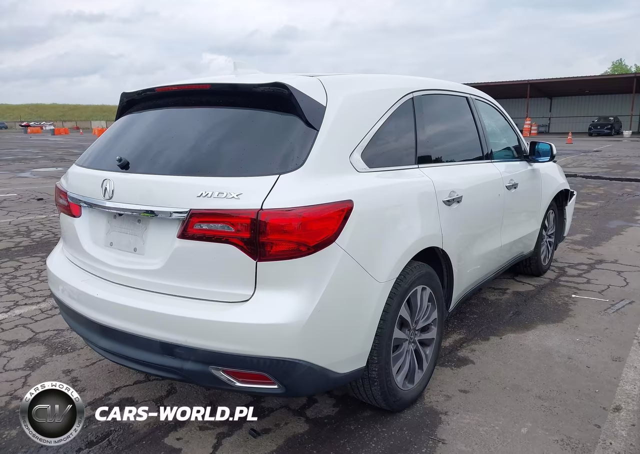 2014 Acura Mdx Technology Pkg W-Entertainment Pkg VIN:5FRYD3H64EB014346 - 4