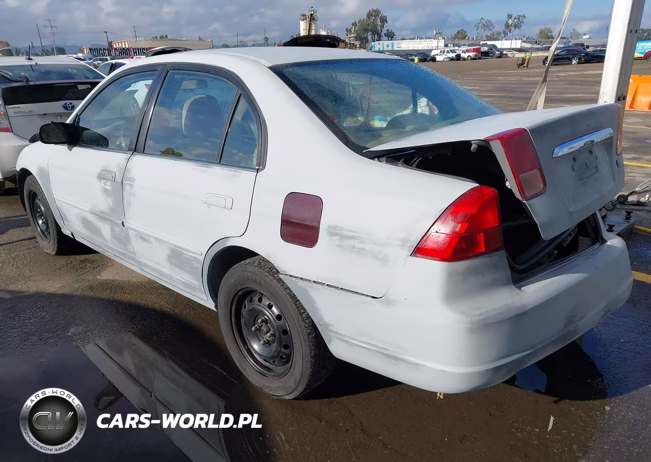 2001 Honda Civic Ex VIN:1HGES26761L031674 - 2