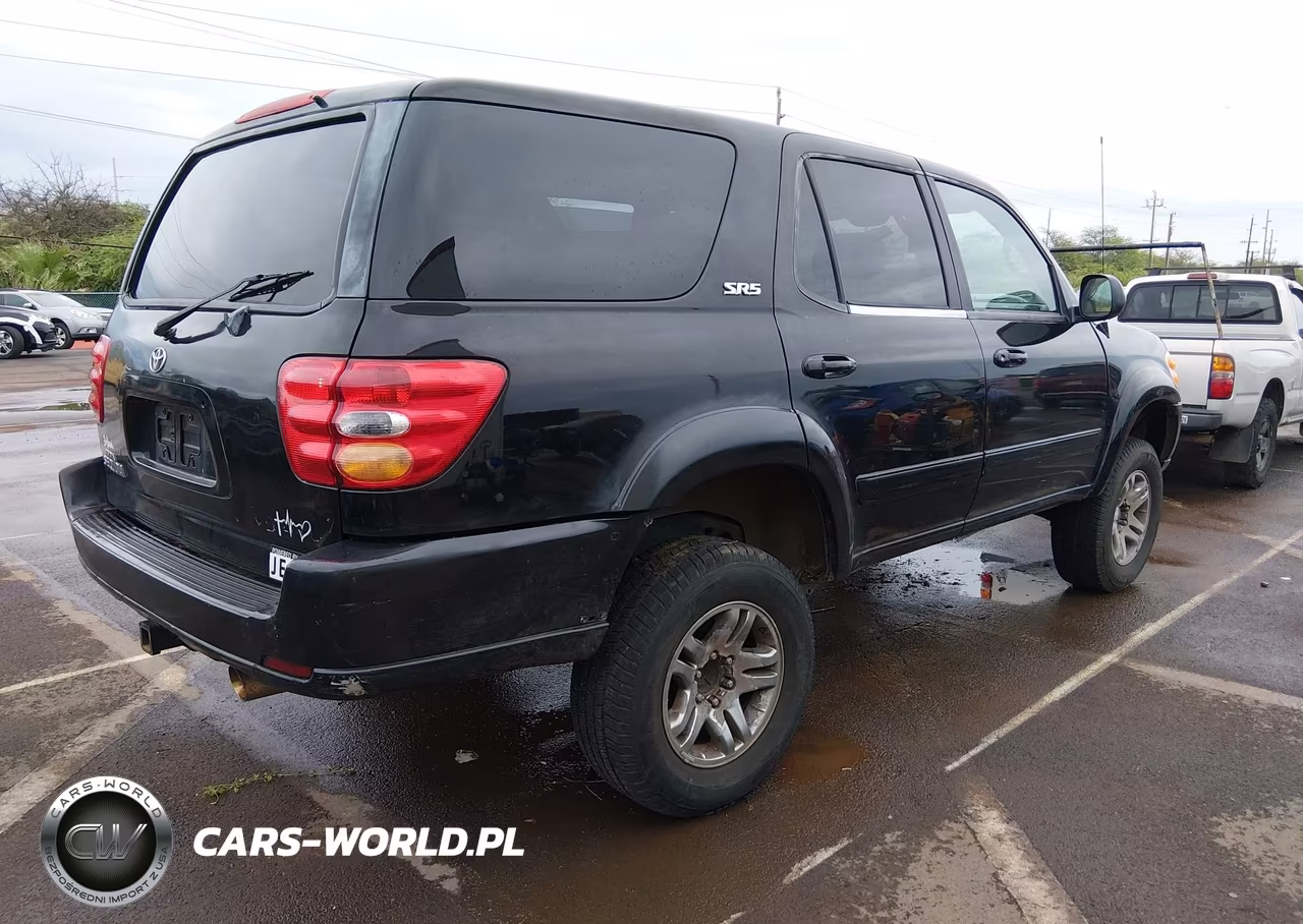 2001 Toyota Sequoia Sr5 V8 VIN:5TDBT44A51S018454 - 4